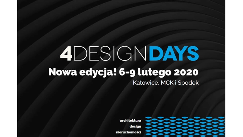 Nowa edycja 4 Design Days 6-9 lutego 2020