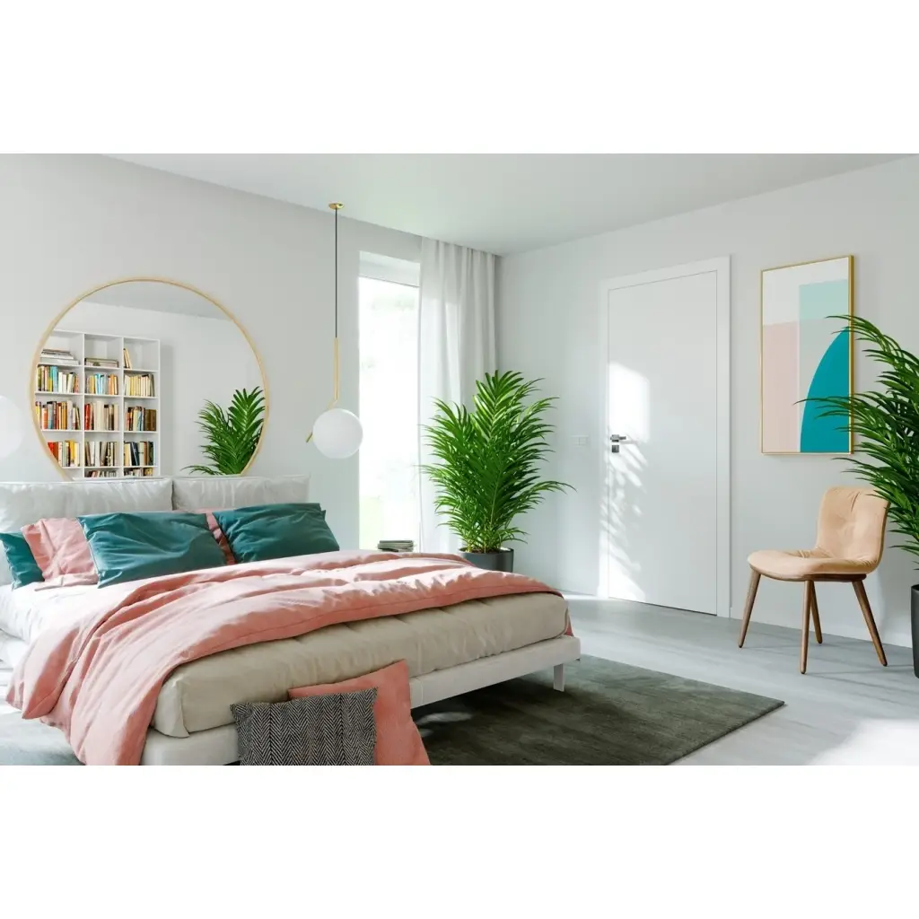 Drzwi Porta VECTOR Premium T Prawe 80cm bezprzylgowe, SPAPMT0P08UBI0AKU0H000, Drzwi wewnętrzne, Porta VECTOR Premium, PORTA