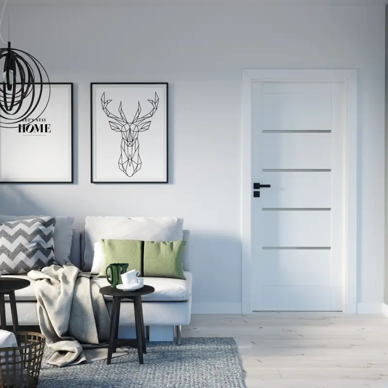 Drzwi Porta VERTE HOME model G.4 lewe 80cm przylgowe, SPWHG4