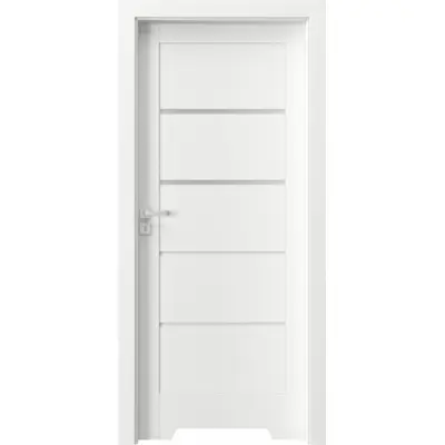 Drzwi Porta VERTE HOME model G.2 lewe 80cm przylgowe z podcięciem wentylacyjnym, SPWHG20L08DBIWSB3KA300