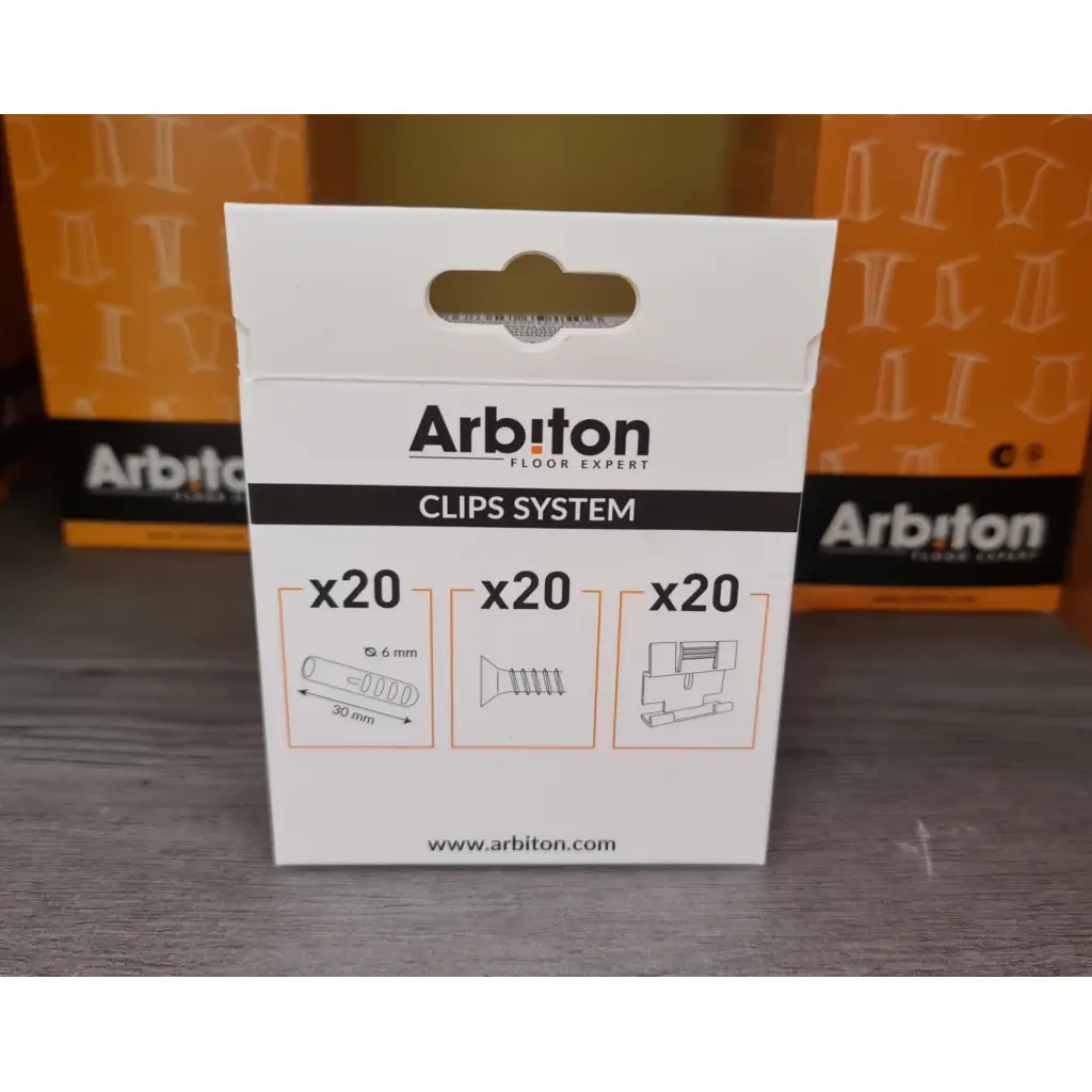 Klamra mocująca do listew Vigo, 5905167826737, Listwy przypodłogowe, Vigo 60, Arbiton