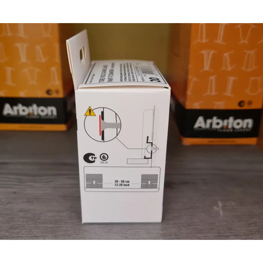 Klamra mocująca do listew Vigo, 5905167826737, Listwy przypodłogowe, Vigo 60, Arbiton