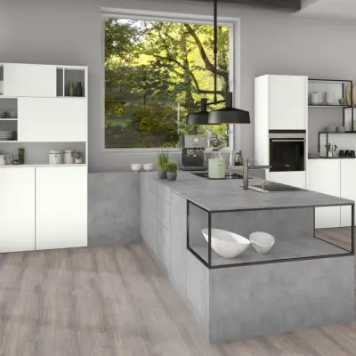 Panele Podłogowe Dąb Sherman Szary EPL185 AC4 8 mm